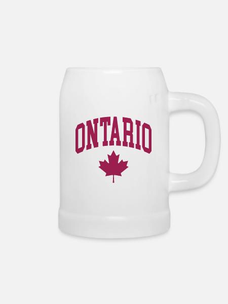 Ontario - Bierkrug - Weiß