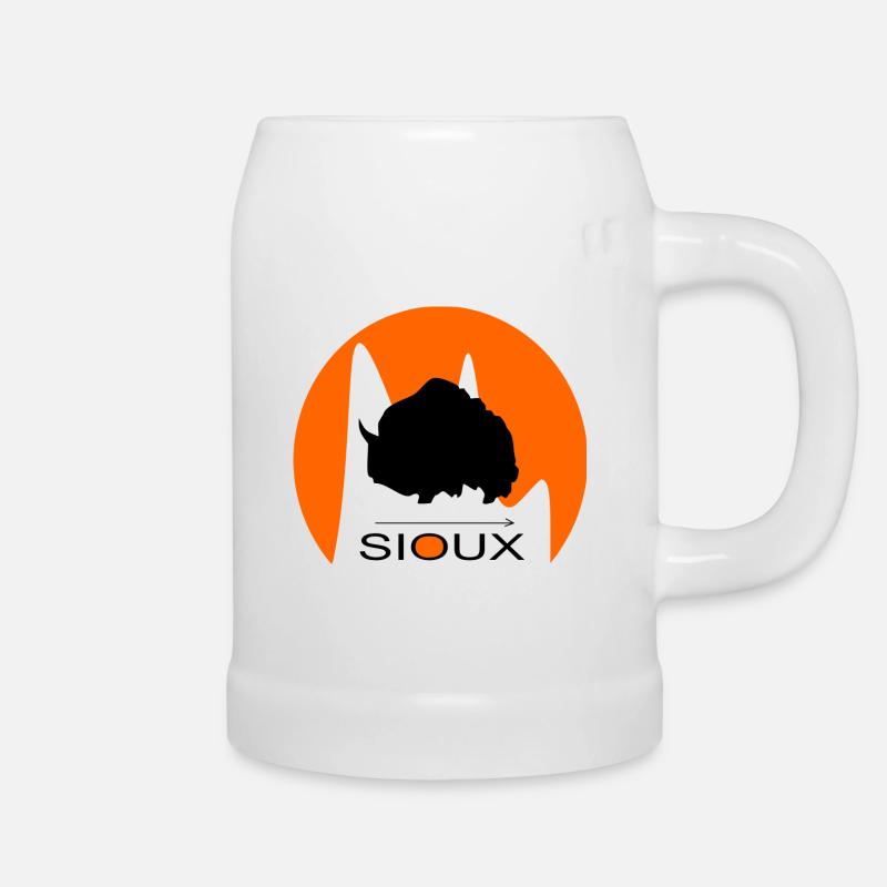 Sioux - Bierkrug - Weiß