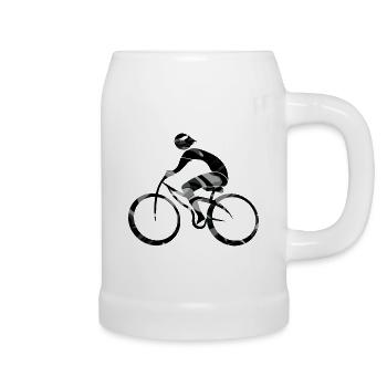 Cyclist - Beer Mug - white - Right