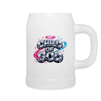 Child of God Streetwear - Beer Mug - white - Right