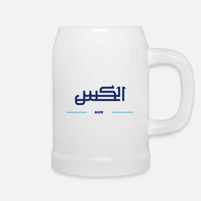 ALEX - Beer Mug - white