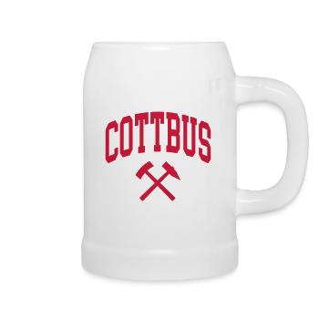 Cottbus - Bierkrug - Weiß - Rechts