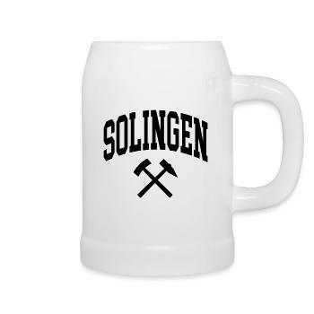 Solingen - Bierkrug - Weiß - Rechts