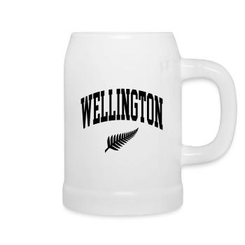 Wellington - Chope en céramique - blanc - Droite
