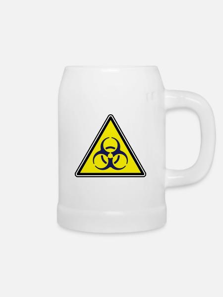 Biohazard - Bierkrug - Weiß