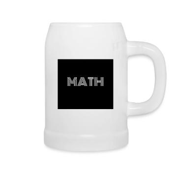 Mathematik - Bierkrug - Weiß - Rechts