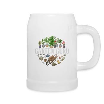 Garten Guru - Bierkrug - Weiß - Rechts