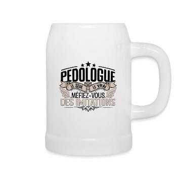 Pédologue cadeau Pédologue le vrai Pédologue - Chope en céramique - blanc - Droite