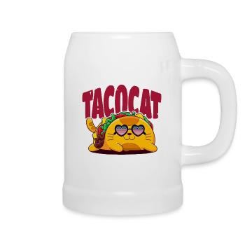 Taco - Bierkrug - Weiß - Rechts