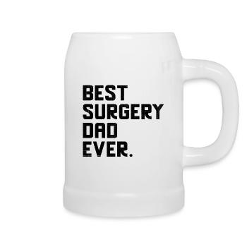 Meilleur père chirurgien, chirurgien, chirurgien, médecin, Surg - Chope en céramique - blanc - Droite