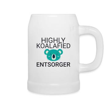 Disposal company Koalafied - Beer Mug - white - Right