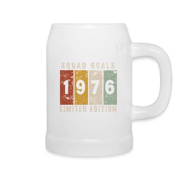 Anniversary 1976 - 50 years - Beer Mug - white - Right