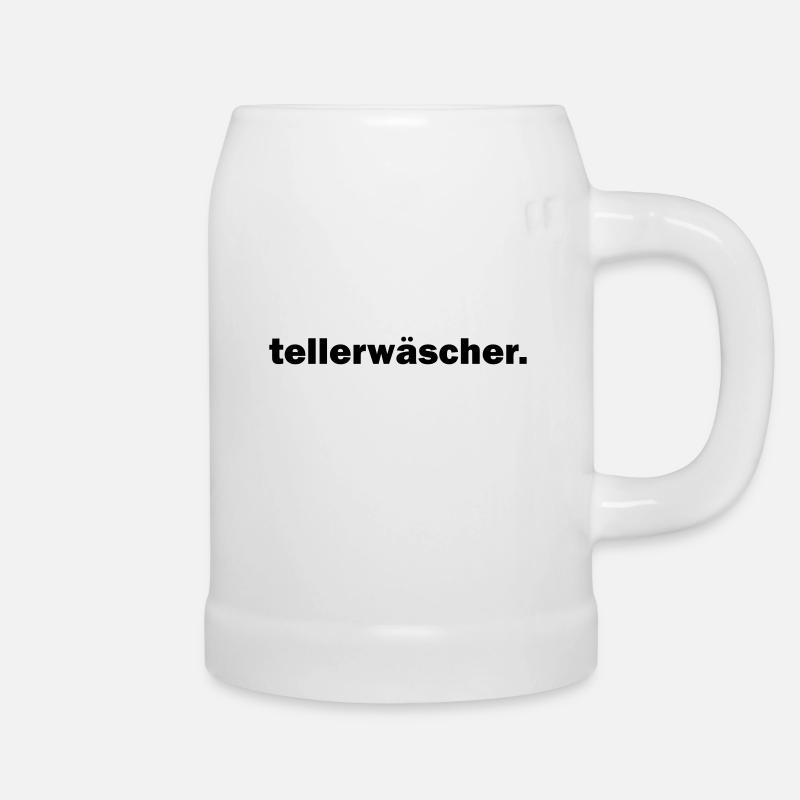 rags - Beer Mug - white