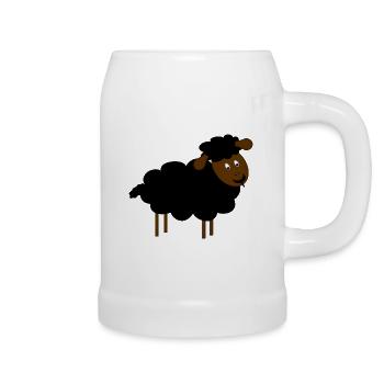 black sheep - Beer Mug - white - Right