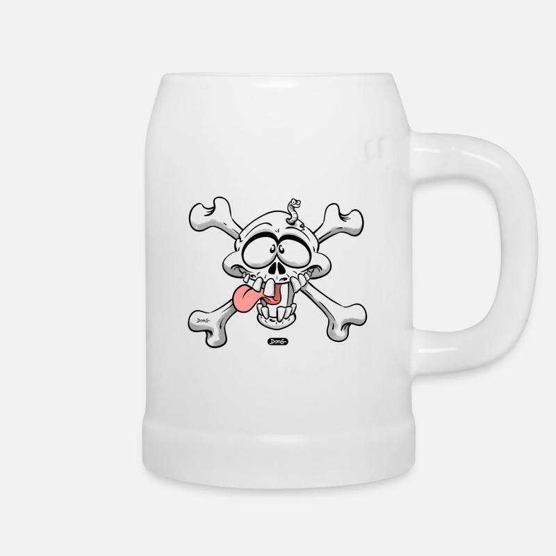 Pirate - Beer Mug - white