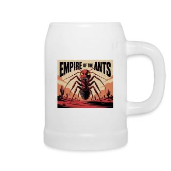 Retro - Empire of the Ants - Bierkrug - Weiß - Rechts
