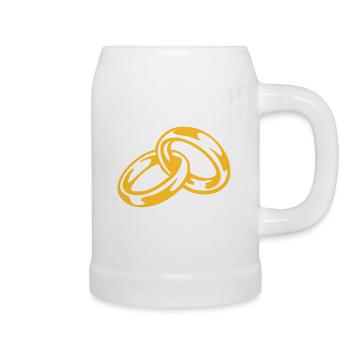 rings - Beer Mug - white - Right