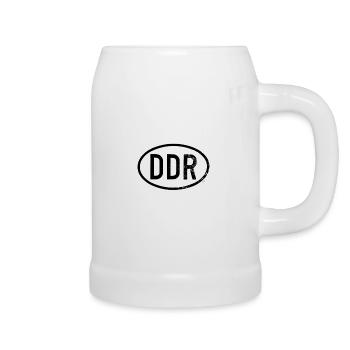 Original DDR Produit Année de construction 1971 Anniversaire - Chope en céramique - blanc - Droite