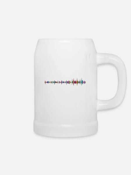 Sound - Bierkrug - Weiß