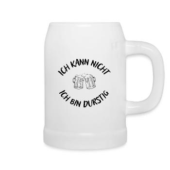 Ich kann keinen Humor Geschenk Mann - Chope en céramique - blanc - Droite