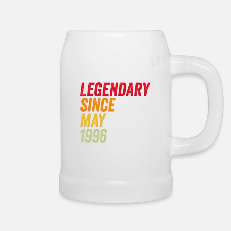 30th Birthday 30th Anniversary - Beer Mug - white