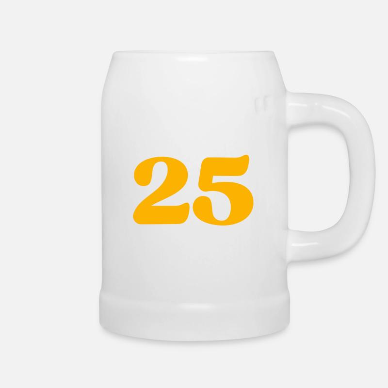 25 - Bierkrug - Weiß