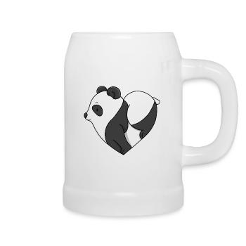 Love Panda - Beer Mug - white - Right