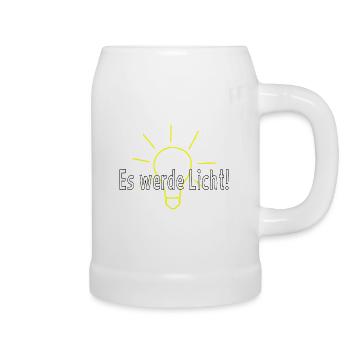There will be light! - Beer Mug - white - Right
