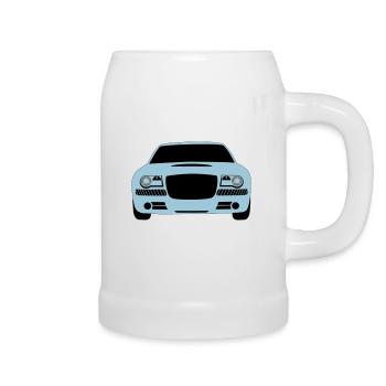 Car Auto - Bierkrug - Weiß - Rechts