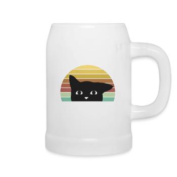 Cat - Cat - Beer Mug - white - Right