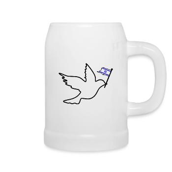 Israel - Beer Mug - white - Right