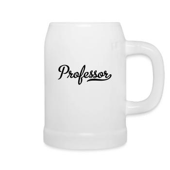 Professor - Bierkrug - Weiß - Rechts