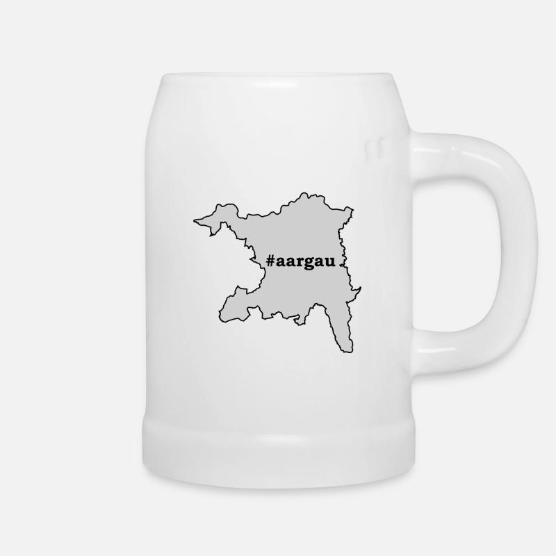 AG Aargau - Beer Mug - white