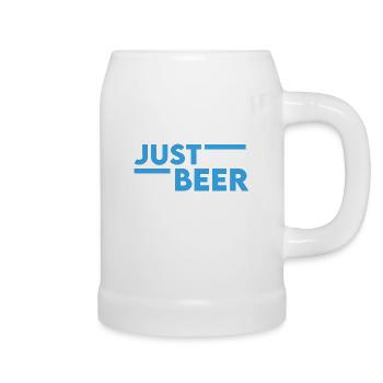 Seulement ici pour la fête de la bière à Majorque - Chope en céramique - blanc - Droite