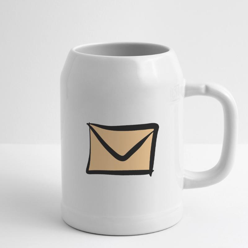 Letter / Envelope icon. Post / E-Mail. Beer Mug