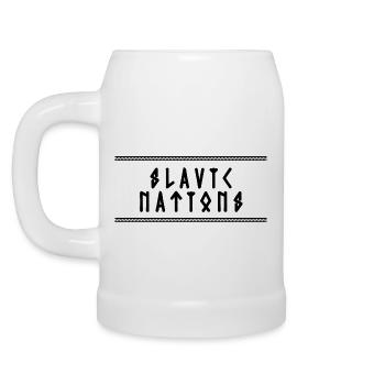 Slavic Nations - Beer Mug - white - Left