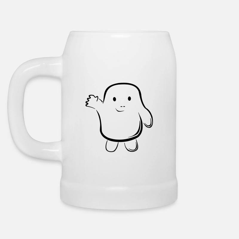 adipose - Beer Mug - white