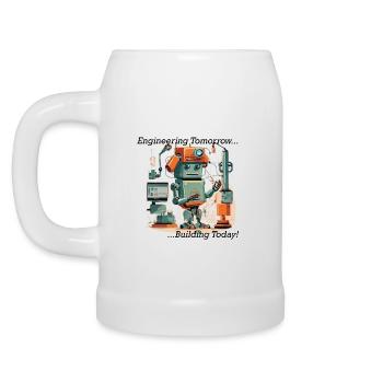 Cypher - Bierkrug - Weiß - Links