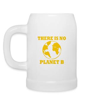 There is no planet B - Beer Mug - white - Left