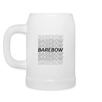 barebow - Bierkrug - Weiß - Links