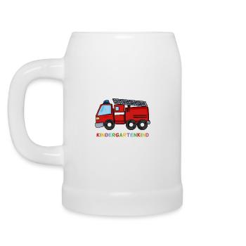 Geschenk für Kindergarten Kleinkinder - Bierkrug - Weiß - Links