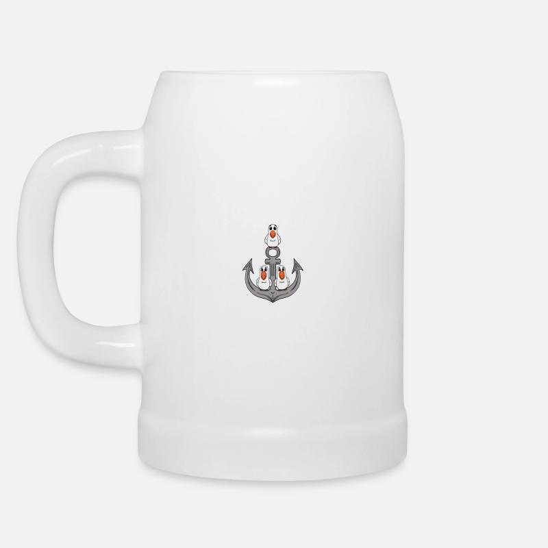 Ostsee Geschenk - Bierkrug - Weiß