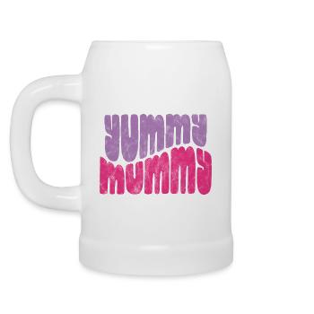 Leckere Mumie - Bierkrug - Weiß - Links
