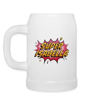 Super Isabella - Beer Mug - white - Left