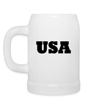 United States - Beer Mug - white - Left
