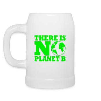 There is no planet B - Beer Mug - white - Left
