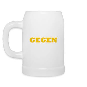 Omas gegen rechts - Bierkrug - Weiß - Links