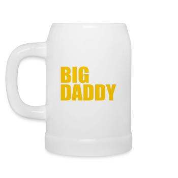 BIG DADDY - Bierkrug - Weiß - Links