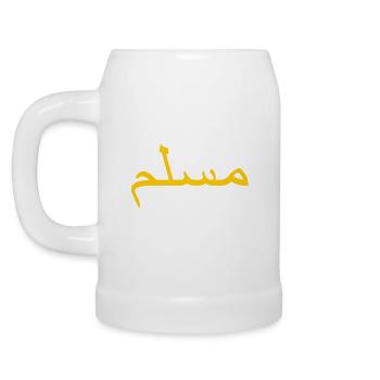 Muslim - Beer Mug - white - Left