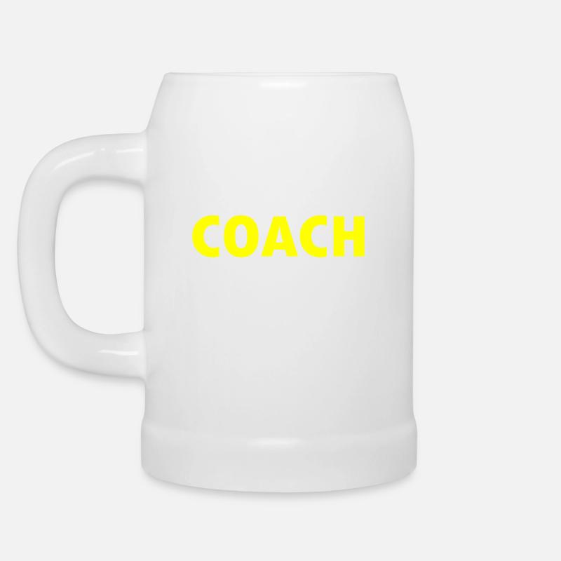 Coach - Chope en céramique - blanc